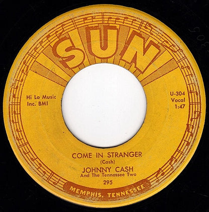 Johnny Cash & The Tennessee Two : Guess Things Happen That Way (7", Single, Mono)