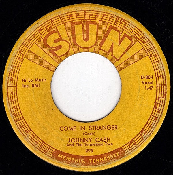 Johnny Cash & The Tennessee Two : Guess Things Happen That Way (7", Single, Mono)