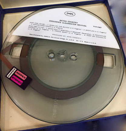 Creedence Clearwater Revival : Bayou Country (Reel, 4tr Stereo, 7" Reel, Album)