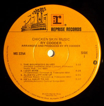 Ry Cooder : Chicken Skin Music (LP, Album, Win)