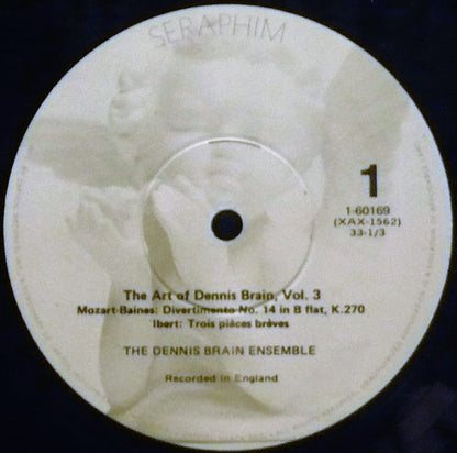 Dennis Brain : The Art Of Dennis Brain, Vol. 3 (LP, Mono, RE)