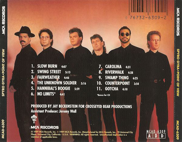 Spyro Gyra : Point Of View (CD, Album)