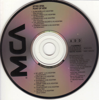 Spyro Gyra : Point Of View (CD, Album)