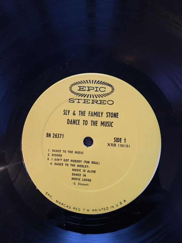 Sly & The Family Stone : Dance To The Music (LP, Album)
