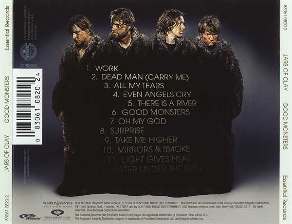 Jars Of Clay : Good Monsters (CD, Album)