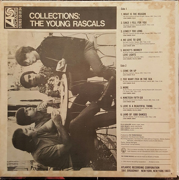 The Young Rascals : Collections (LP, Album, Pit)