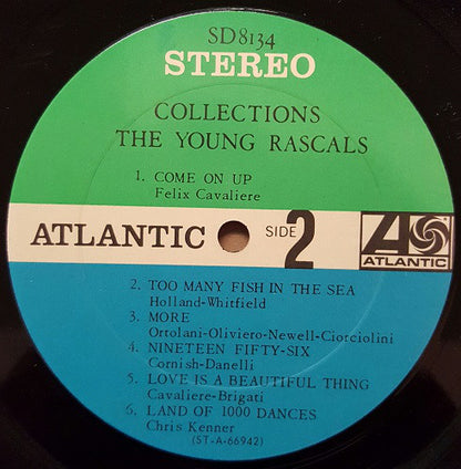 The Young Rascals : Collections (LP, Album, Pit)