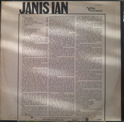 Janis Ian : Janis Ian (LP, Album)