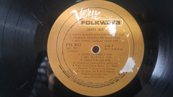 Janis Ian : Janis Ian (LP, Album)