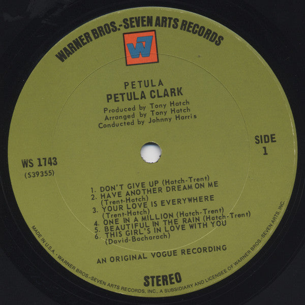 Petula Clark : Petula (LP, Album)