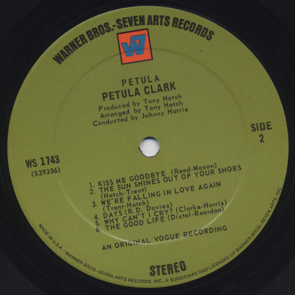 Petula Clark : Petula (LP, Album)