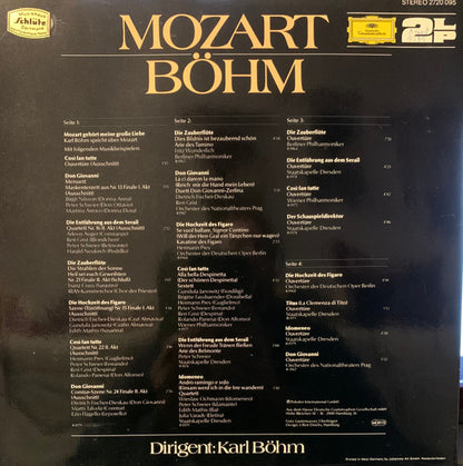 Wolfgang Amadeus Mozart · Karl Böhm : Ouvertüren, Arien Und Szenen (2xLP, Comp, Ltd, S/Edition)