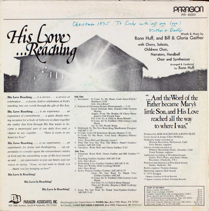 Ronn Huff : His Love... Reaching (LP, Album)