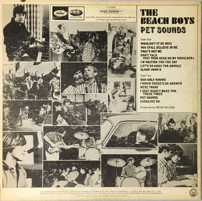 The Beach Boys : Pet Sounds (LP, Album, Mono, Scr)