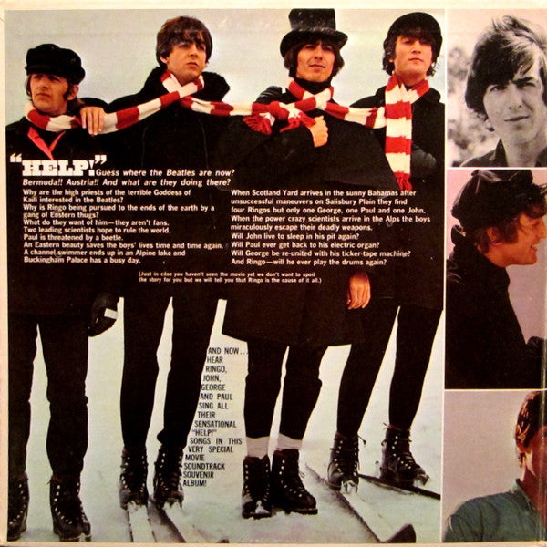 The Beatles : Help! (Original Motion Picture Soundtrack) (LP, Album, RE, Pur)