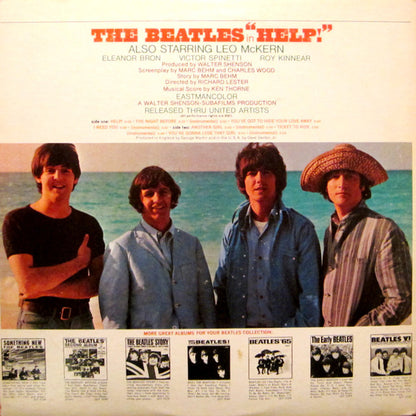The Beatles : Help! (Original Motion Picture Soundtrack) (LP, Album, RE, Pur)