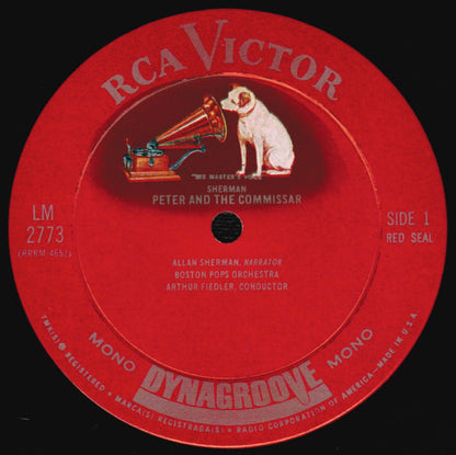 Allan Sherman, Arthur Fiedler Conducting The Boston Pops Orchestra : Peter And The Commissar (LP, Mono, Roc)