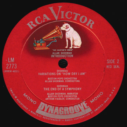 Allan Sherman, Arthur Fiedler Conducting The Boston Pops Orchestra : Peter And The Commissar (LP, Mono, Roc)