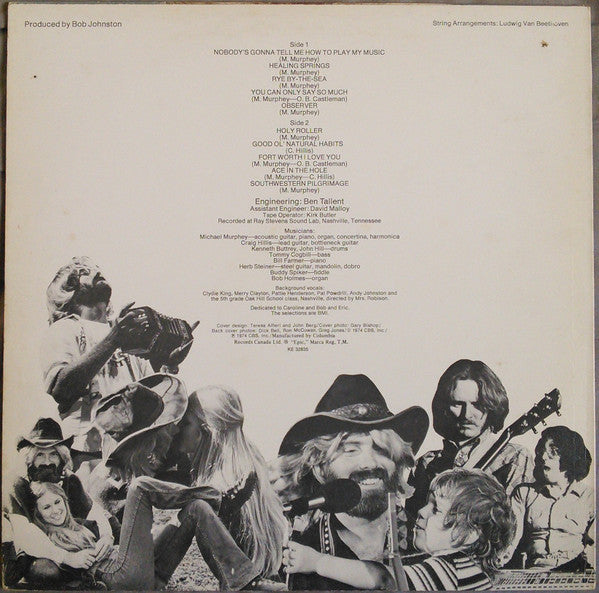 Michael Martin Murphey : Michael Murphey (LP, Album)