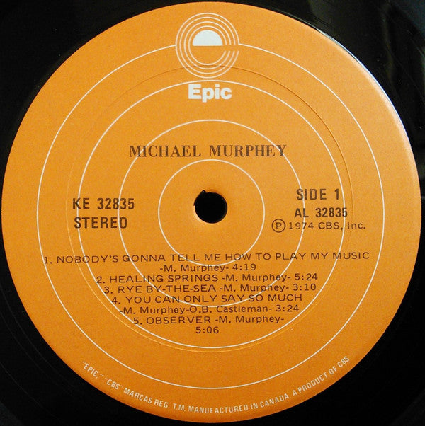 Michael Martin Murphey : Michael Murphey (LP, Album)