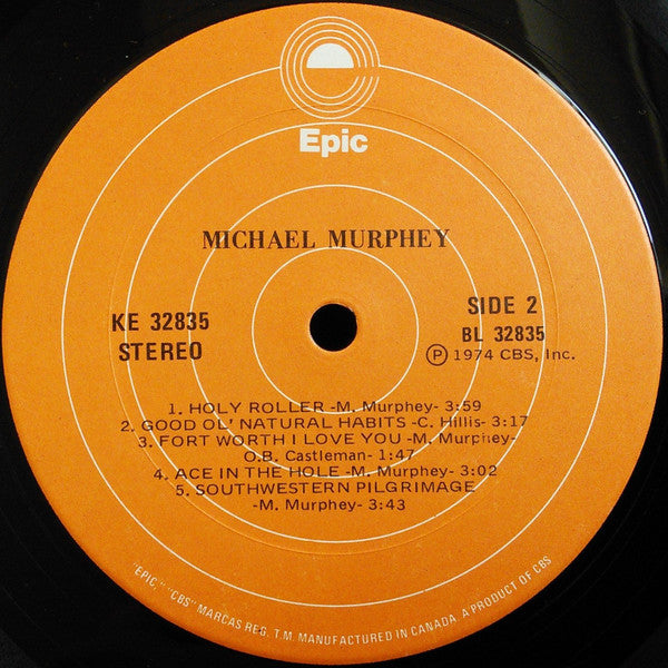 Michael Martin Murphey : Michael Murphey (LP, Album)