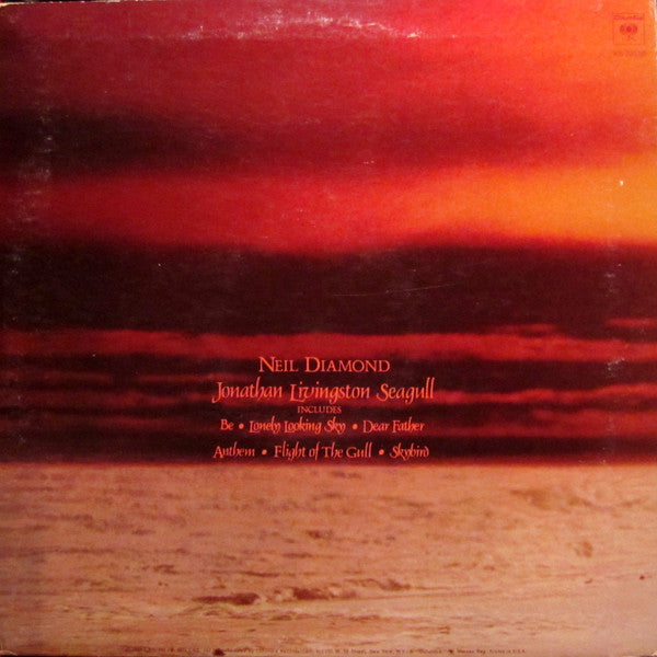Neil Diamond : Jonathan Livingston Seagull (Original Motion Picture Sound Track) (LP, Album, Pit)