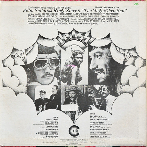 Peter Sellers & Ringo Starr : The Magic Christian (Original Sound Track) (LP, Album)