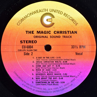 Peter Sellers & Ringo Starr : The Magic Christian (Original Sound Track) (LP, Album)