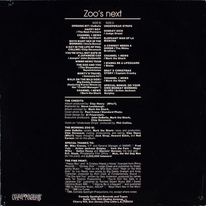 Various : 93.3 WMMR Zoo's Next (LP, Album)