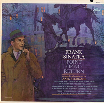 Frank Sinatra : Point Of No Return (LP, Album, Mono, Scr)