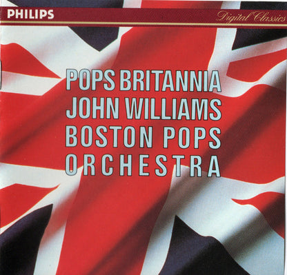 John Williams (4), The Boston Pops Orchestra : Pops Britannia (CD, Album)
