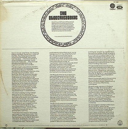 Douglas Leedy : The Electric Zodiac (LP, Album)