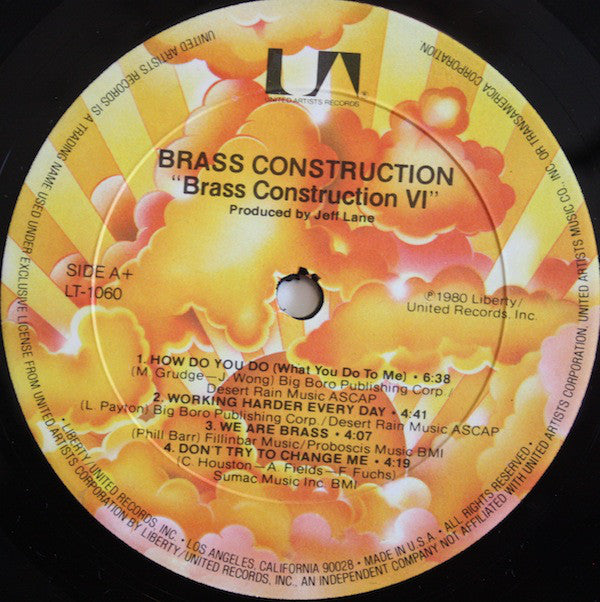 Brass Construction : Brass Construction 6 (LP, Album)