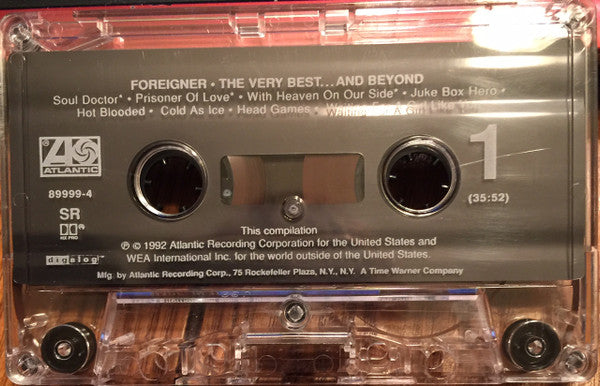 Foreigner : The Very Best...And Beyond (Cass, Comp, SR,)