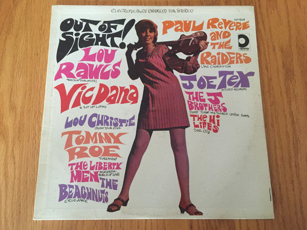 Various : Out Of Sight! (LP, Comp)