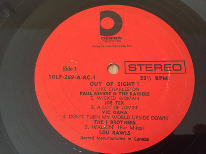 Various : Out Of Sight! (LP, Comp)