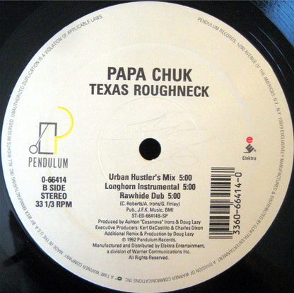 Papa Chuk : Funky Science / Texas Roughneck (12", Single)