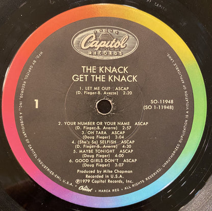 The Knack (3) : Get The Knack (LP, Album)