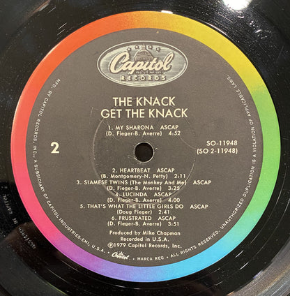 The Knack (3) : Get The Knack (LP, Album)