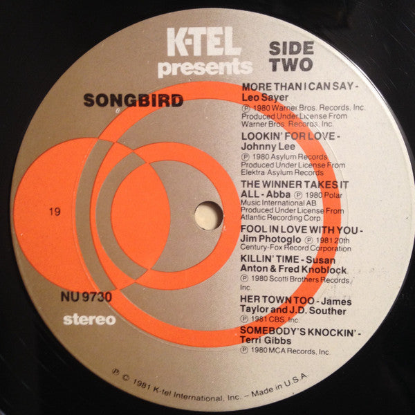 Various : Songbird (LP, Comp, 19 )