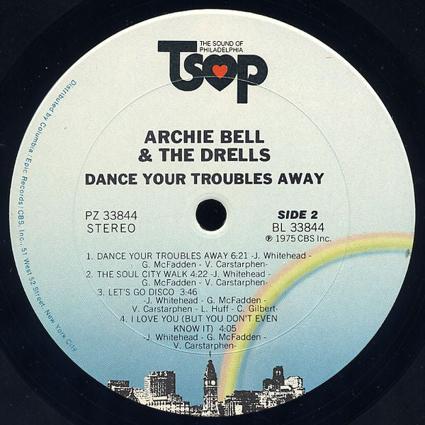 Archie Bell & The Drells : Dance Your Troubles Away (LP, Album, Pit)
