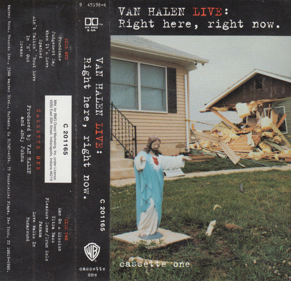 Van Halen : Live: Right Here, Right Now. (2xCass, Album, Club)