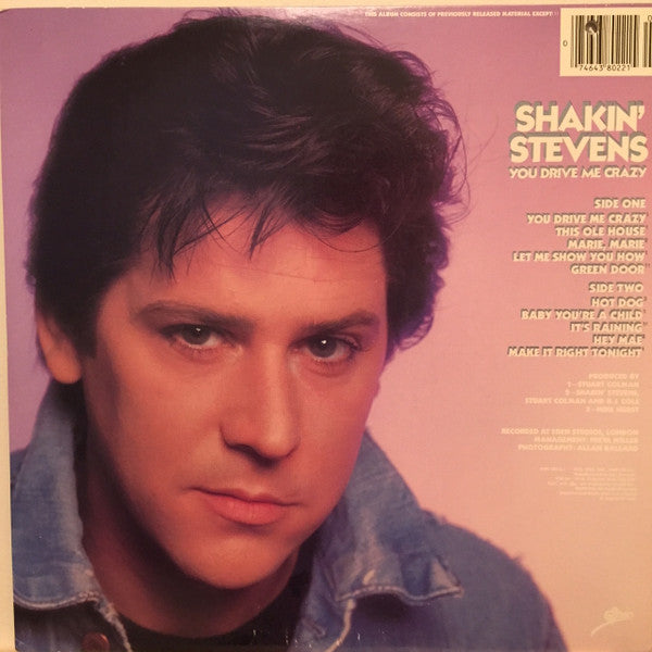 Buy Shakin' Stevens : You Drive Me Crazy (LP, Comp) Online