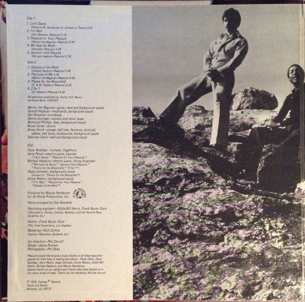 Pleasure (4) : Accept No Substitutes (LP, Album, Pit)