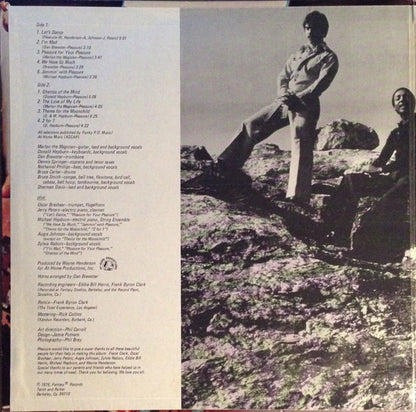 Pleasure (4) : Accept No Substitutes (LP, Album, Pit)