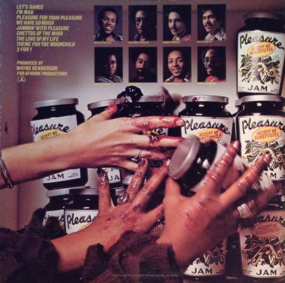 Pleasure (4) : Accept No Substitutes (LP, Album, Pit)