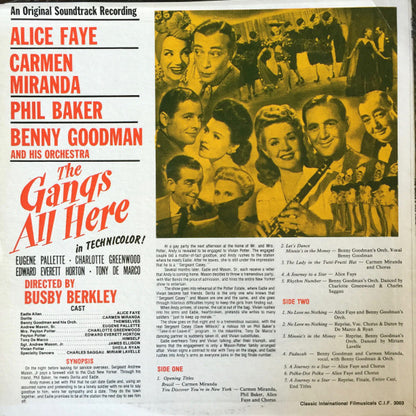 Alice Faye, Carmen Miranda, Phil Baker (4), Benny Goodman And His Orchestra : The Gang's All Here (LP, Album)