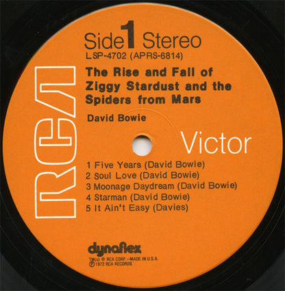 David Bowie : The Rise And Fall Of Ziggy Stardust And The Spiders From Mars (LP, Album, Ind)