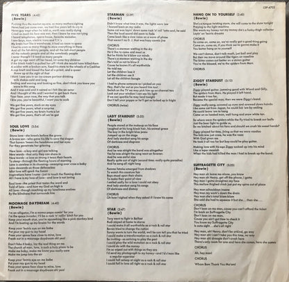 David Bowie : The Rise And Fall Of Ziggy Stardust And The Spiders From Mars (LP, Album, Ind)