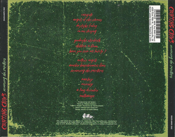 Counting Crows : Recovering The Satellites (CD, Album, Club, RE)